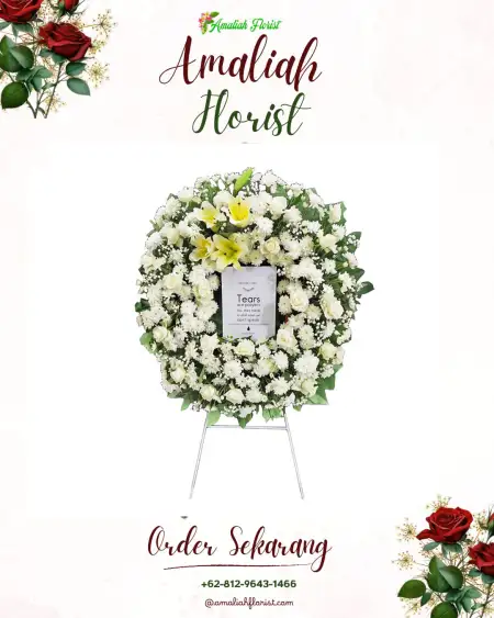 Krans Bunga Duka Merbau